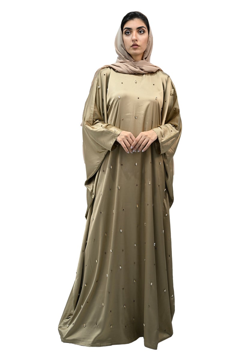 NUKHBAA Golden Hour Abaya-719 - Image 1