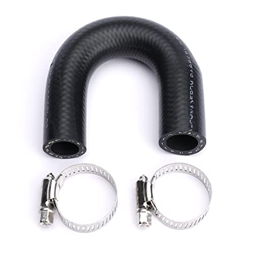 Jofynzo For LT Heater Core Crossover Coolant Bypass Hose with 2 Clamps for Chevy for Pontiac for LS1 LM7 LR4 LQ4 LS6 L59 LQ9 LS2 LS3 LH9 L20 - Image 1
