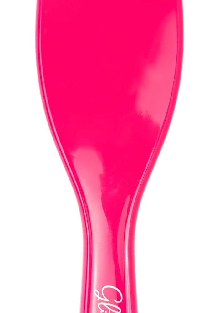 Glitters Detangling Paddle Hair Brush for Women & Kids - Pink - Image 2