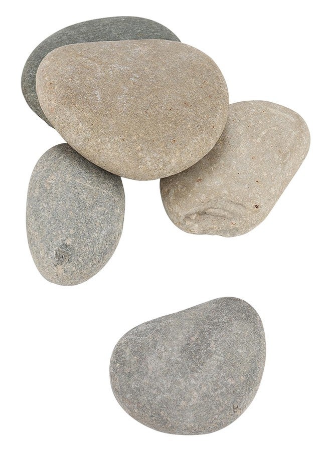SHEUTSAN 20PCS 3-4 Inch River Painting Rocks, Flat Painting Stone, Crafts Rock Stones Bulk for DIY Project, Hand Crafts - Image 5