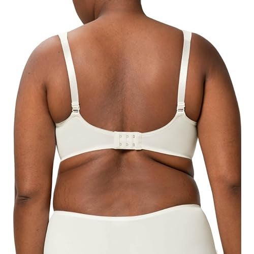 Triumph Essential Minimizer Bra for Women - Full-Coverage Underwire Bra, Natural Shaping - Vanille, 36D - Image 2