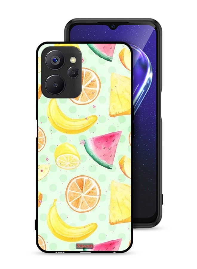 Tolwak Realme 9i 5G Protective Case Cover Fruits Watercolor Art  - Image 1