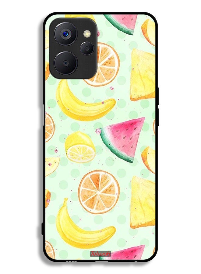 Tolwak Realme 9i 5G Protective Case Cover Fruits Watercolor Art  - Image 2