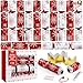 JOYIN 12 Pack Christmas Party Favor NonSnap Red White Snowflake Design Party Table Favors with Holiday Party Favor Supplies for Kids and Adults Christmas Parties Dinners and Holidays - Image 3