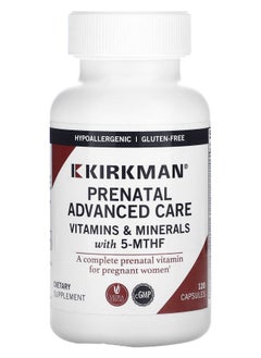 Kirkman Labs Prenatal Advanced Care 120 Capsules 