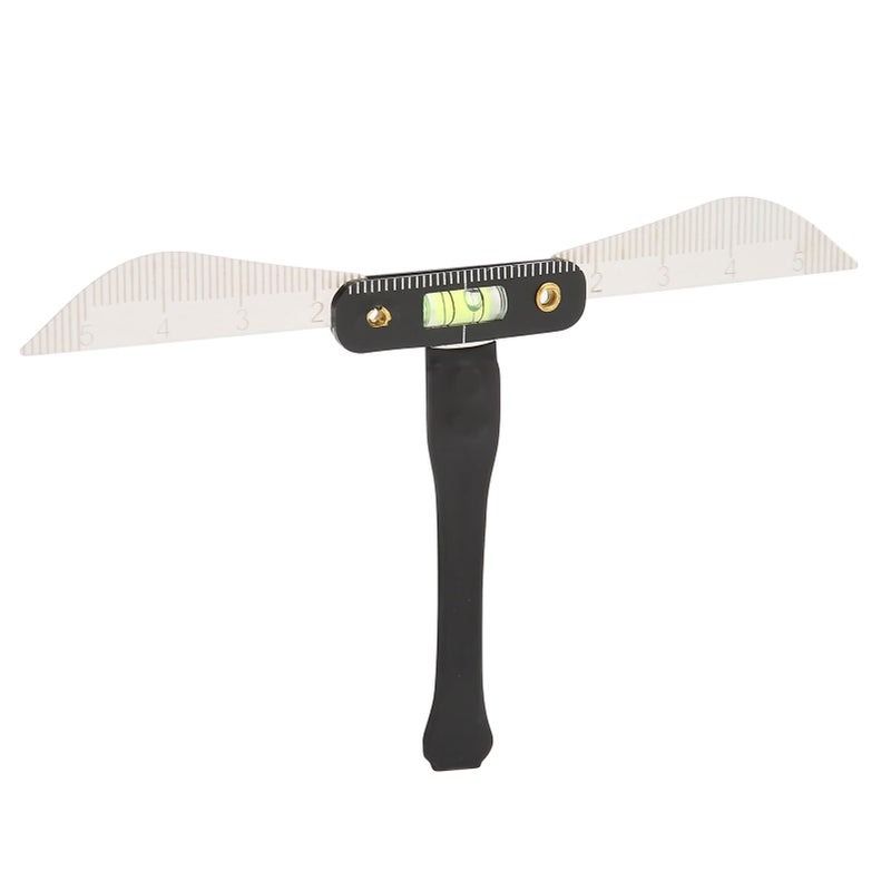Eyebrow Tattoo Shaper Stencil Stainless Steel SemiPermanent Eyebrow Makeup Template Ruler(#Ⅳ ) - Image 3