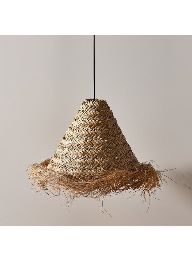 Home Box Belmonte Seagrass Lampshade 41 x 30 cm  - Image 2