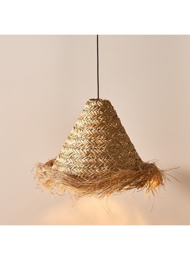Home Box Belmonte Seagrass Lampshade 41 x 30 cm  - Image 3