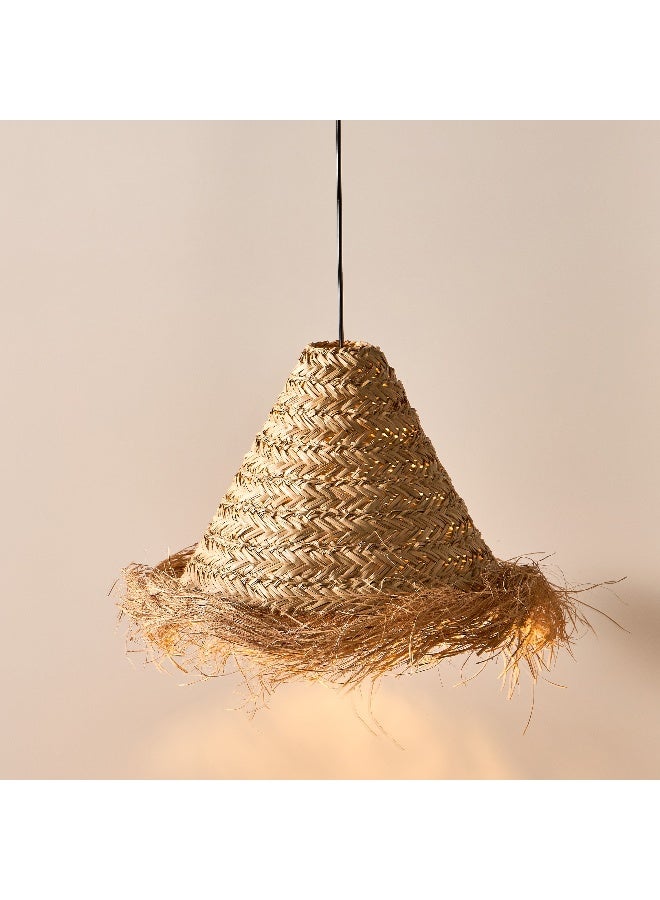 Home Box Belmonte Seagrass Lampshade 41 x 30 cm  - Image 3