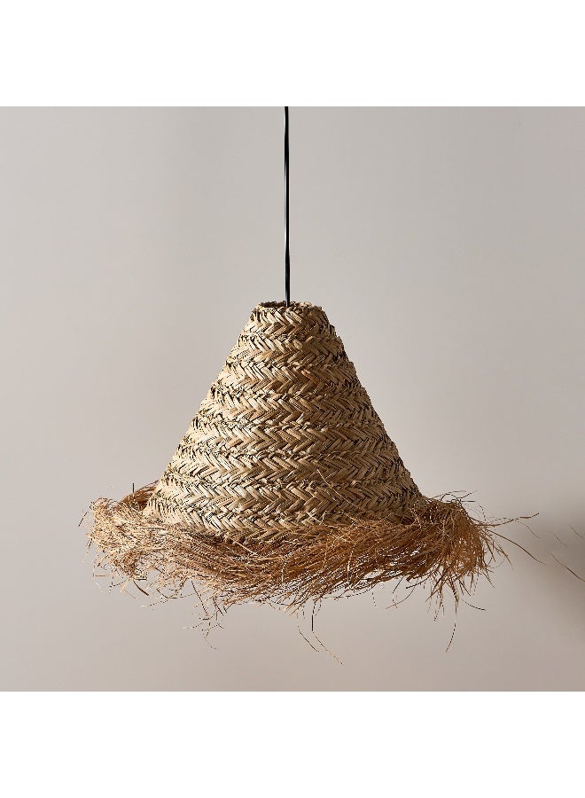 Home Box Belmonte Seagrass Lampshade 41 x 30 cm  - Image 2
