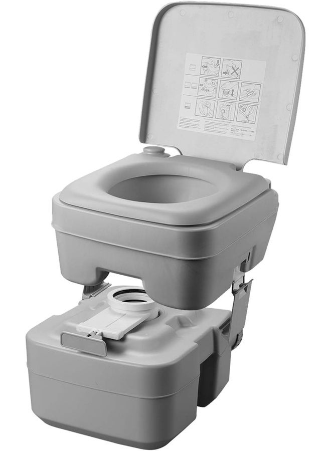 Portable Toilet for Camping Traveling Outdoor Recreational Activities Portable Potty for RV Camper Van Trailer Motorhome Truck 5.2 Gallon  - Image 3