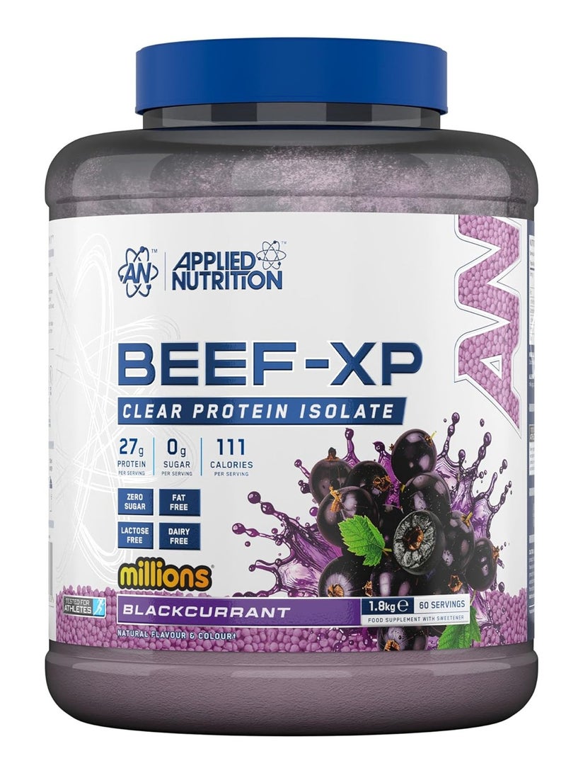 Applied Nutrition Beef XP Clear Protein Isolate - Blackcurrant - (1.8 Kg) - Image 1