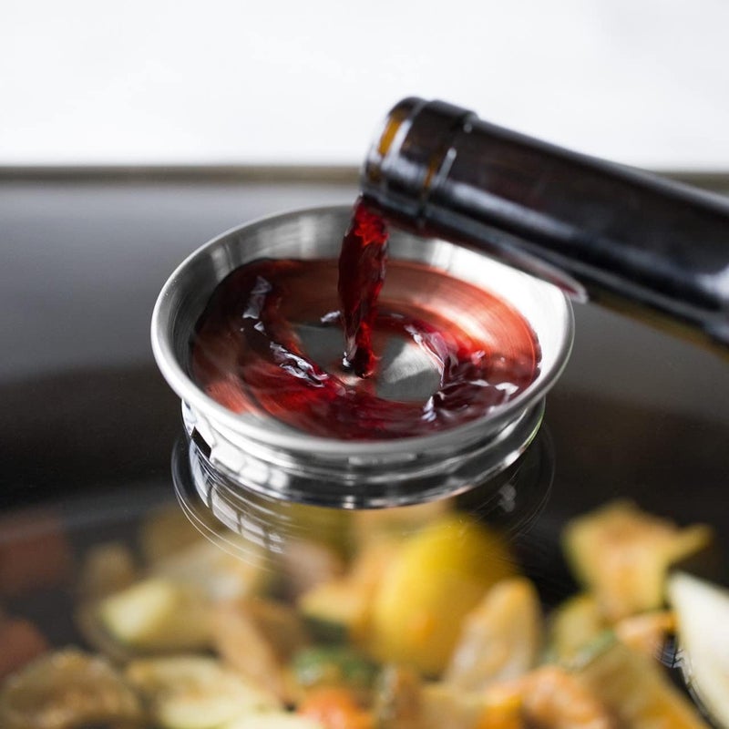 Olpad صينية الشواء من الألمنيوم المصبوب أولباد مع زر العطر المدمج وصينية الشواء من الألمنيوم المصبوب مع فتحة بخار وطلاء تيفلون غير لاصق وغطاء للشواء حتى 240 درجة مئوية آمنة للغسل في غسالة الصحون - Image 4