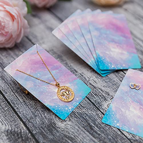 Lamantery Clouds Necklace Card Earring Cards for Display Jewelry Display Hanging Card Hang Tag 100Pack 3.5“ x 2.4" - Image 4