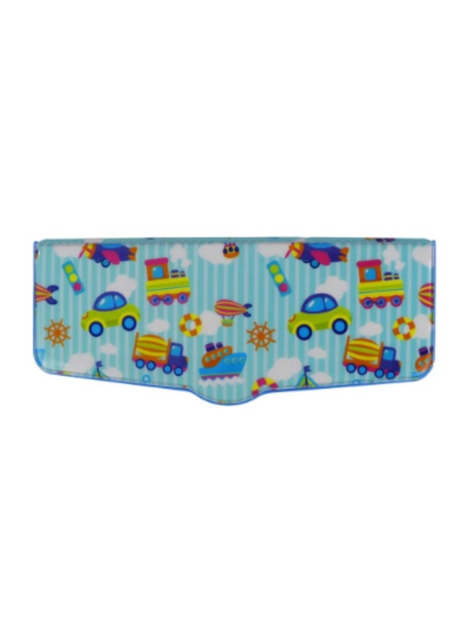 SMILY KIDDOS Smily Kiddos Pop Out Pencil Box Transport Theme - Light Blue - Image 4