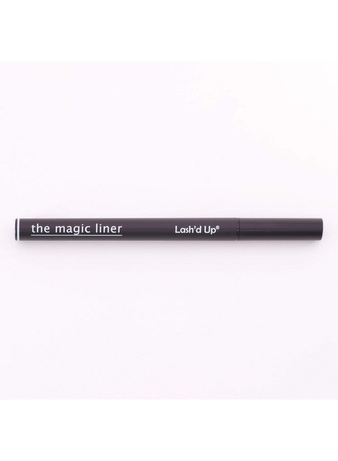 Lash'd Up Lash Glue & Eyeliner Hybrid (Extra-Strength, Clear & Black 2PCS) Glue Liner Pen Waterproof for False Lashes, Strong Hold 0.06 Oz. (2 PCS) - Image 5