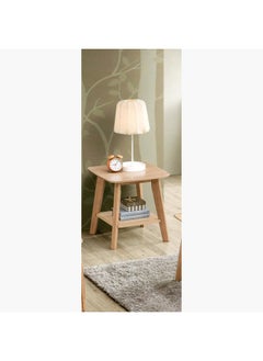 Nordic End Table With Shelf 50 x 52.3 x 50 cm