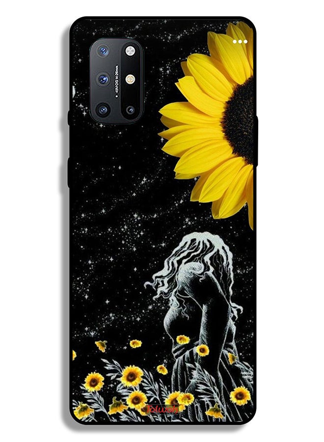 Tolwak OnePlus 8T Plus 5G Protective Case Cover Girl Look At Moon Art - Image 2