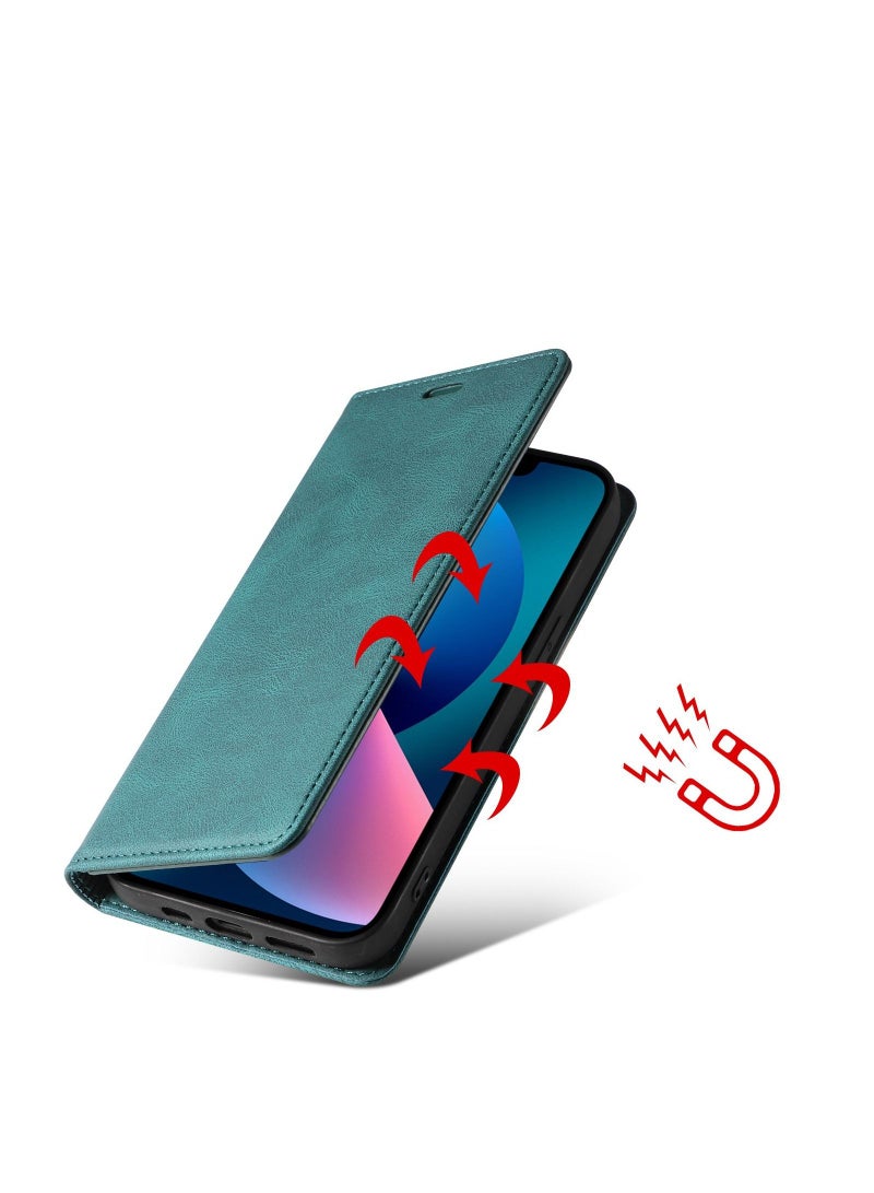 Loquat Suitable For iPhone Solid Color Flip Type Anti-fall Mobile Phone  Case - Image 2