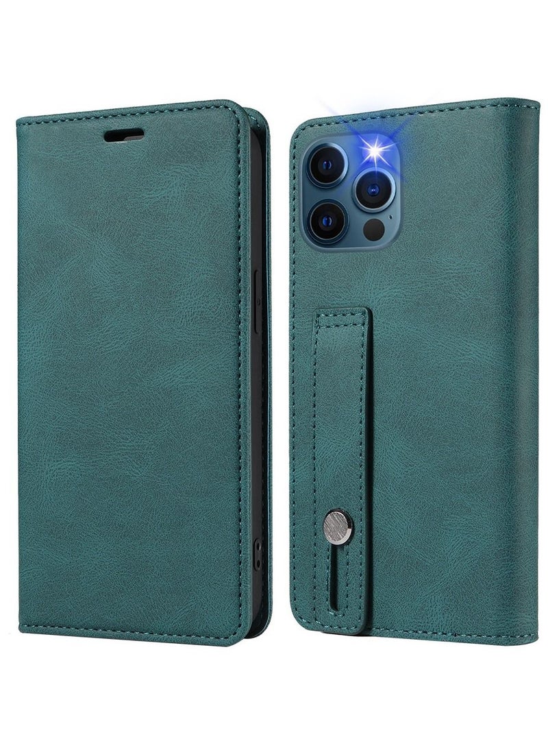 Loquat Suitable For iPhone Solid Color Flip Type Anti-fall Mobile Phone  Case - Image 1