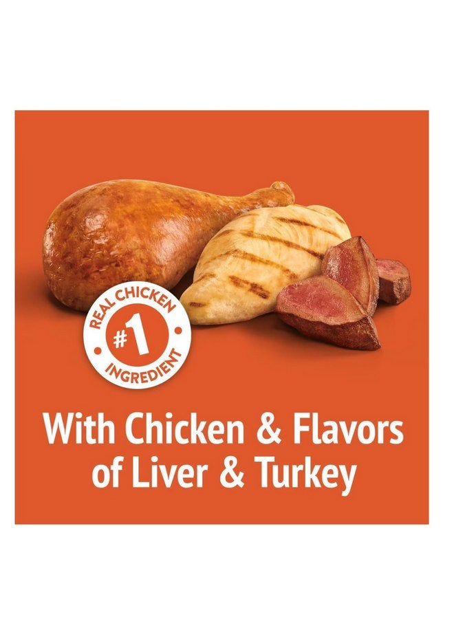 فريسكس مكافآت القطط Purina Friskies المصنوعة في الولايات المتحدة الأمريكية، Party Mix Original Crunch - (7) أكياس سعة 6 أونصات - Image 3