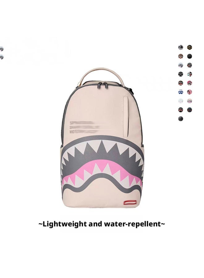 SG Shark Mouth Backpack Stylish and Functional Women/Men's School & Daily Backpack 20-35L - Image 1