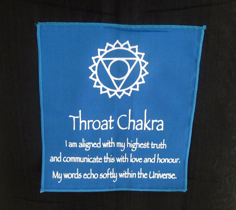 OMA OMA 7 Chakra Meditation Wall Hanging Banner Prayer Flag Tibetian Buddhist Healing Balance Hanging  Large 60 Long  - Image 5
