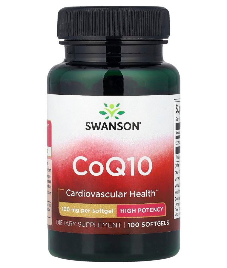 SWANSON CoQ10 High Potency 100 mg 100 Softgels