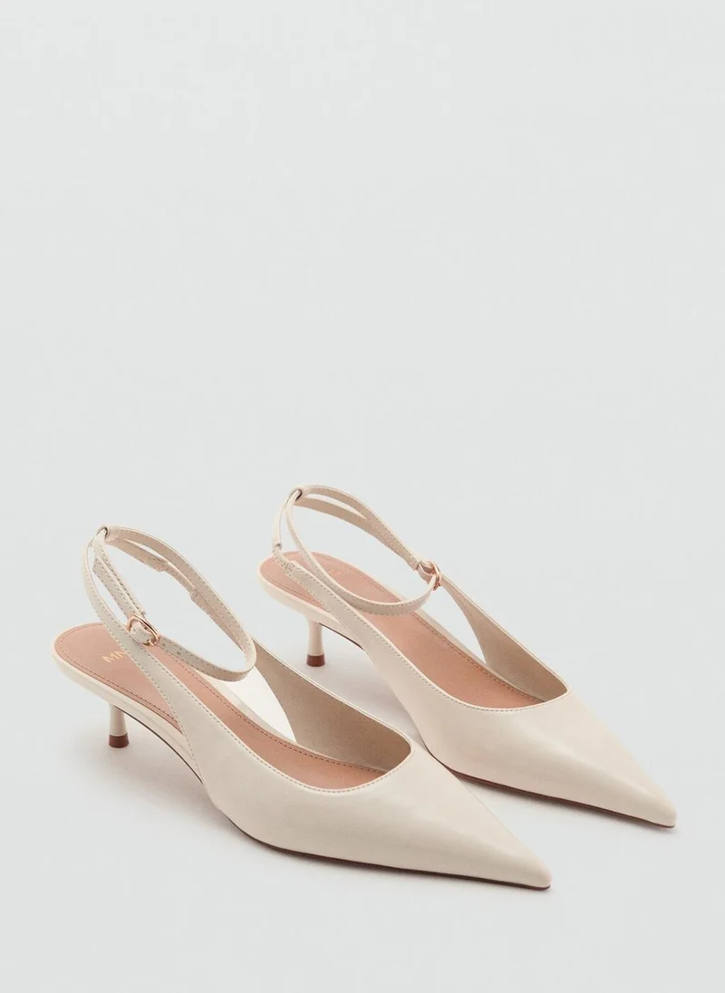 MANGO Kitten-heel pointed shoes