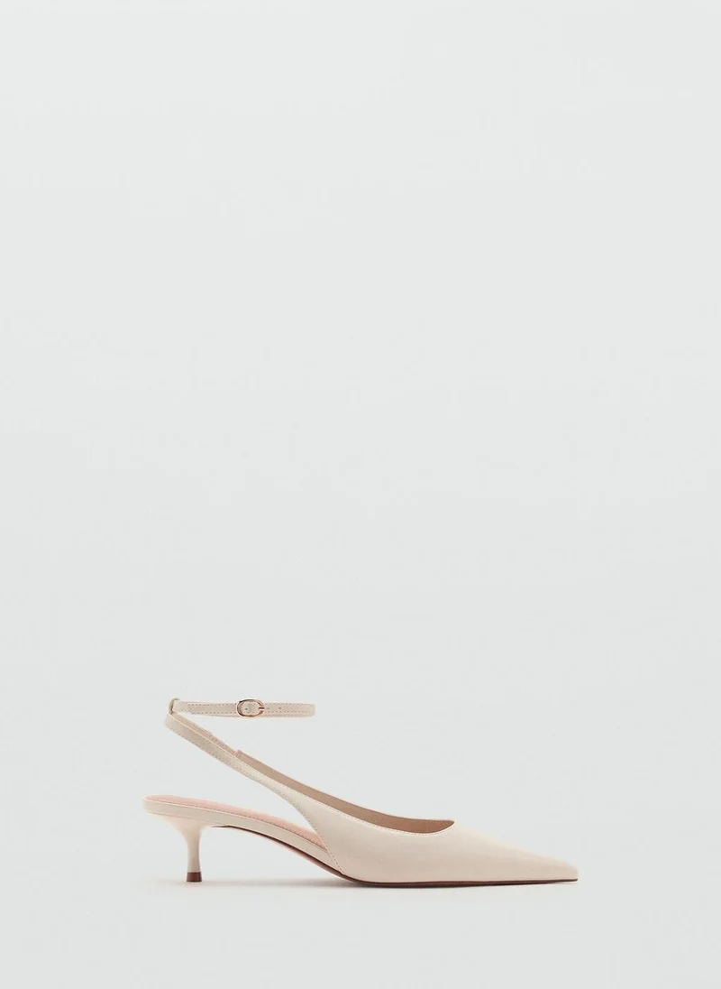 MANGO Kitten-heel pointed shoes