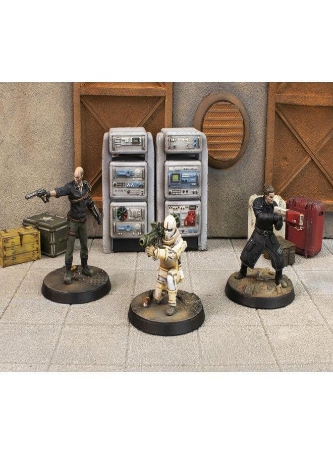 Modiphius Fallout: Wasteland Warfare - Institute Covert Ops (Minis and Scenics Box Set) - Image 3