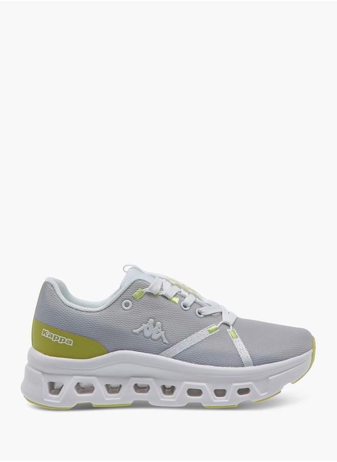 Kappa Women's Logo Detail Sneakers with Lace-Up Closure  - Image 3