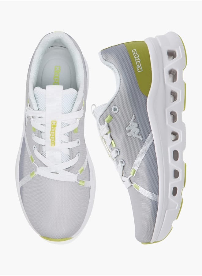 Kappa Women's Logo Detail Sneakers with Lace-Up Closure  - Image 1