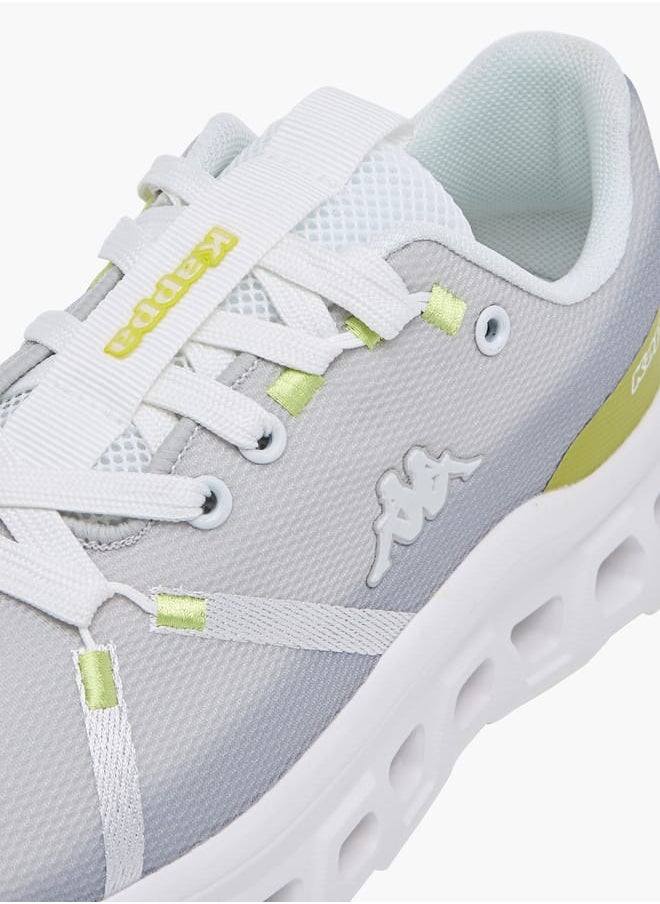 Kappa Women's Logo Detail Sneakers with Lace-Up Closure  - Image 4