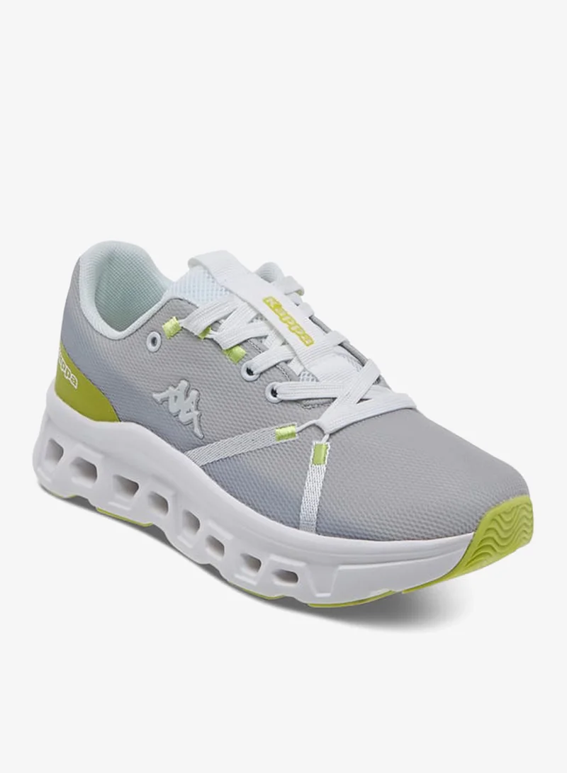 Kappa Women's Logo Detail Sneakers with Lace-Up Closure