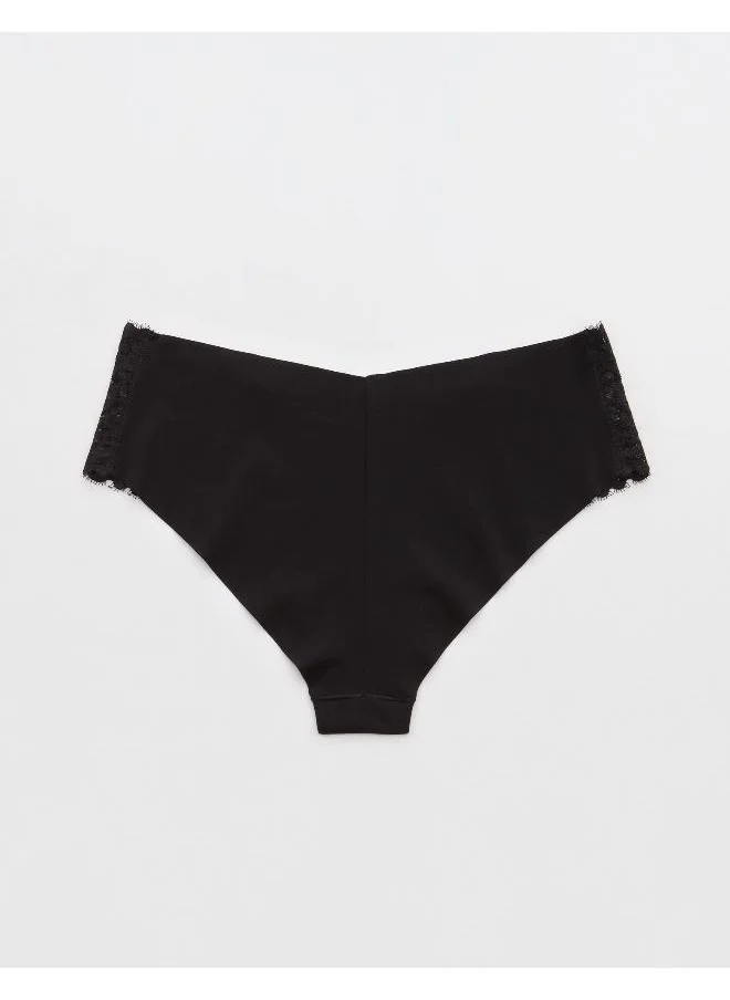 Aerie SMOOTHEZ No Show Cheeky Lace Underwear