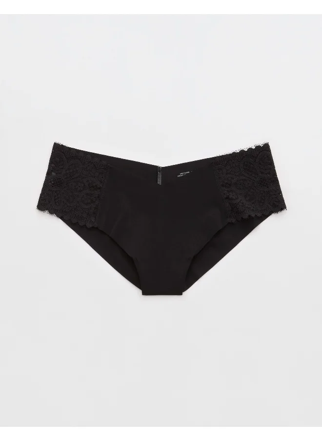 Aerie SMOOTHEZ No Show Cheeky Lace Underwear