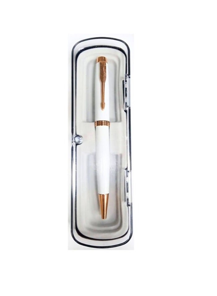 Terabyte مجموعة أقلام حبر جاف - مجموعة أقلام هدايا أنيقة وفاخرة للتوقيع للمكاتب التنفيذية - مع علبة هدايا (زرقاء) - Image 2