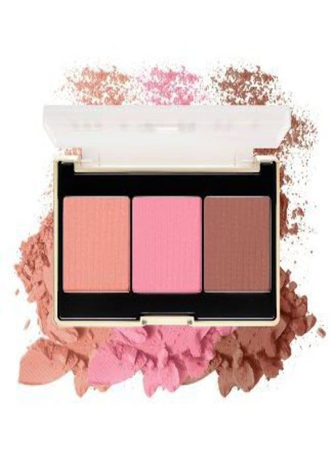 Milani Cheek Kiss Powder Blush Palette – 120 Golden Hour Glow | Lightweight, Blendable, Buildable, Matte & Shimmer Finishes - Image 1