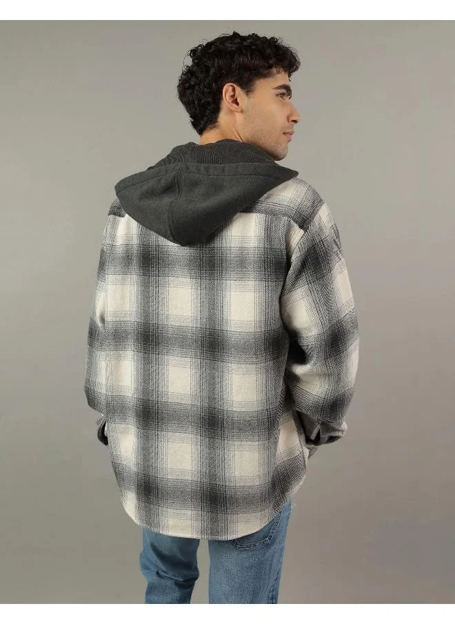 امريكان ايجل AE Super Soft Hooded Flannel