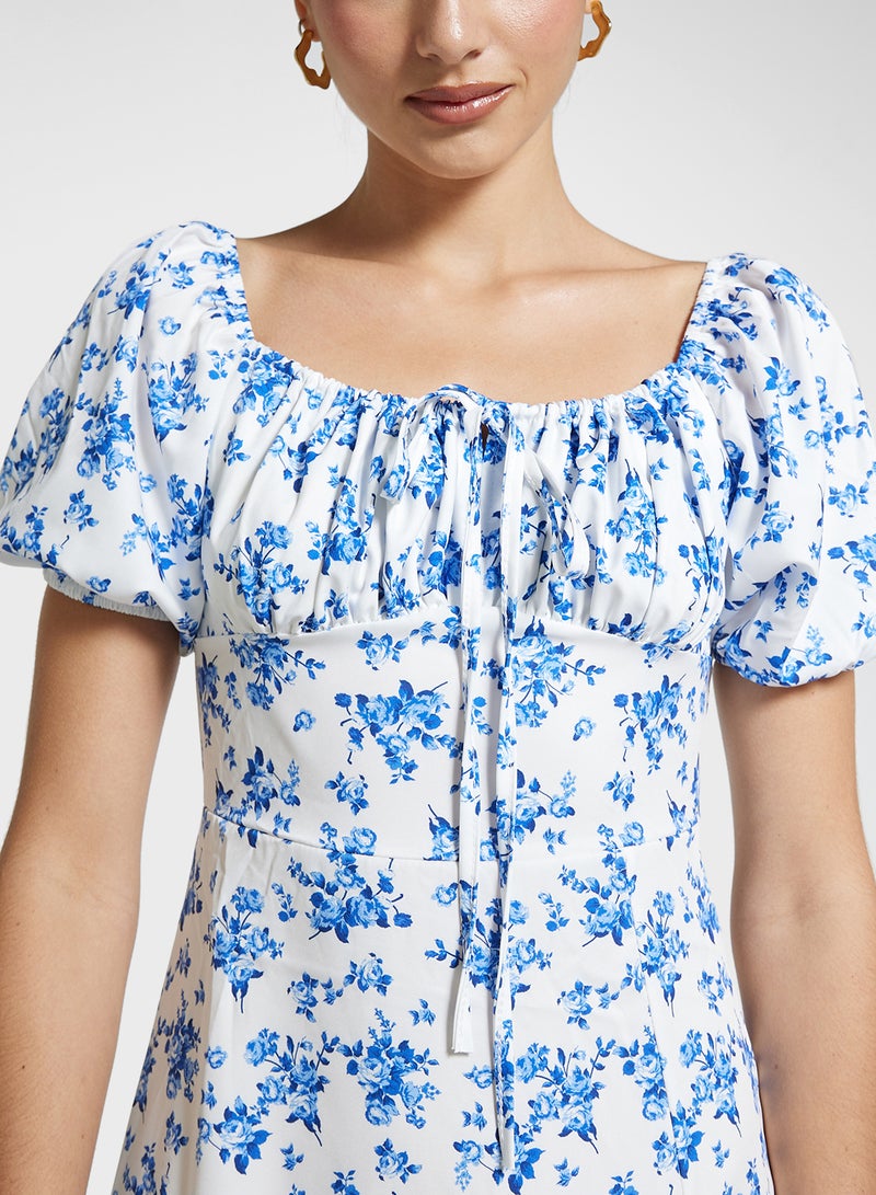 Ginger Floral Print Midi Dress  - Image 3