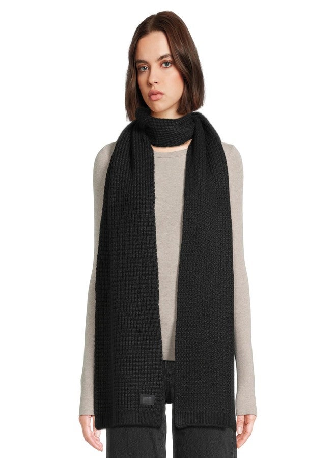 أوغ وشاح رجالي من يو جي جي بنمط الوافل، أسود، مقاس واحد - Image 1