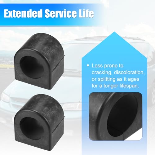 uxcell 2pcs Car Suspension Stabilizer Bar Bushings No.A1663231465 for Mercedes-Benz GL350 GL450 GL550 - Image 3