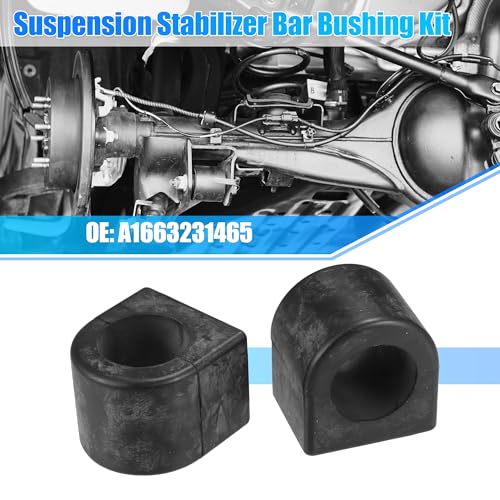 uxcell 2pcs Car Suspension Stabilizer Bar Bushings No.A1663231465 for Mercedes-Benz GL350 GL450 GL550 - Image 2