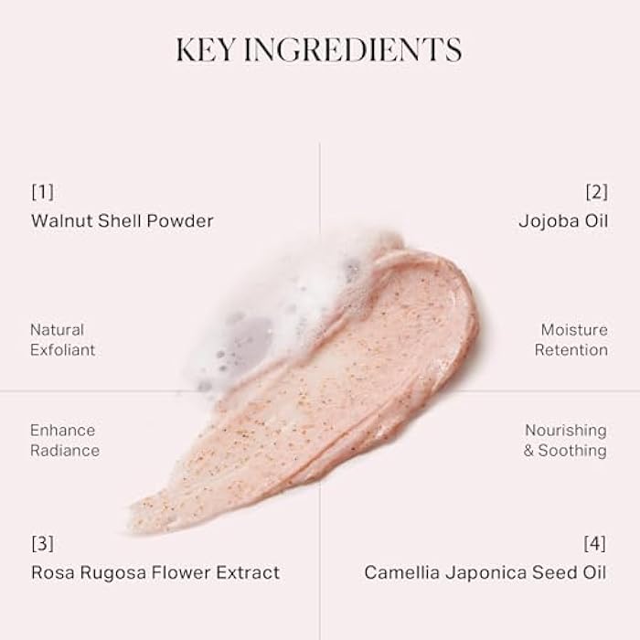 depology Microdermabrasion Facial Scrub – Exfoliator Face Polish with Walnut Shell, Jojoba & Botanical Oils for Radiant, Smooth Skin – Face Exfoliator Gentle Pore Refining for Dull or Uneven Texture - Image 3