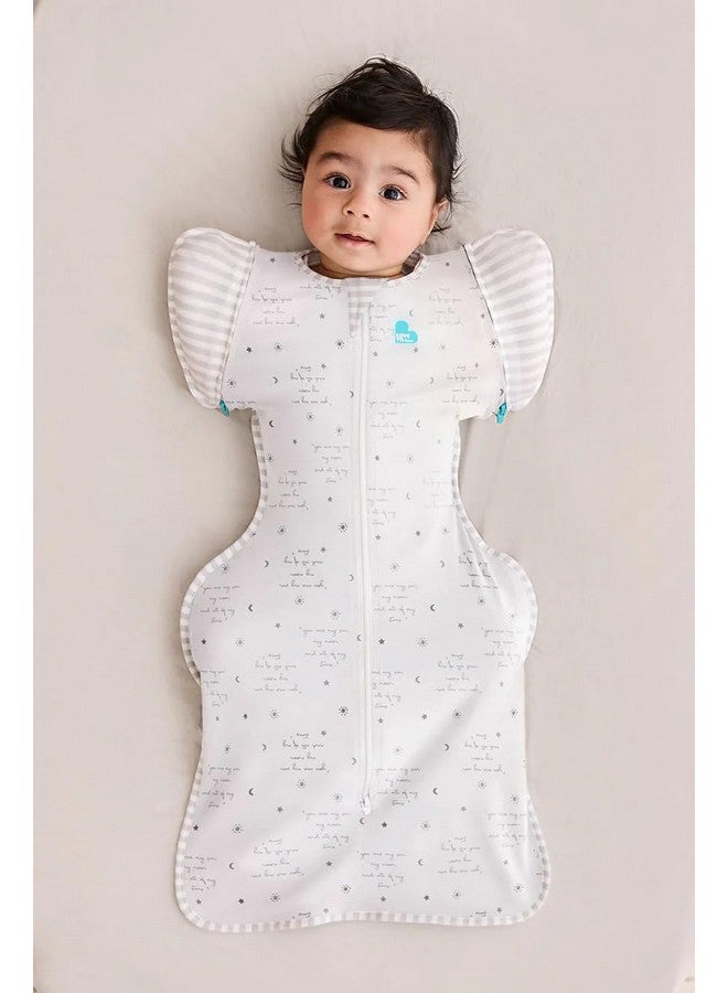 Love to Dream Swaddle UP Transition Bag, Gentle Arms-Up Transition Swaddle, 0.2 TOG Lightweight Cotton, Zip-Off Wings, Ideal for Warm Temperatures 75-81°F, Baby Essentials, You Are My Grey, 19-24 lbs - Image 3