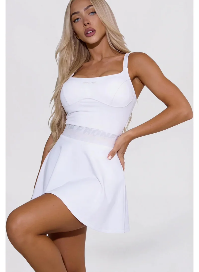 Bona Fide Bona Fide: Bombshell "Cloud Dancer" Bombshell Cloud Dancer Gym Jumpsuit for Women for Women | Best Price UAE