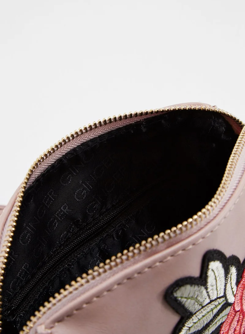 Ginger Embroidered Crossbody