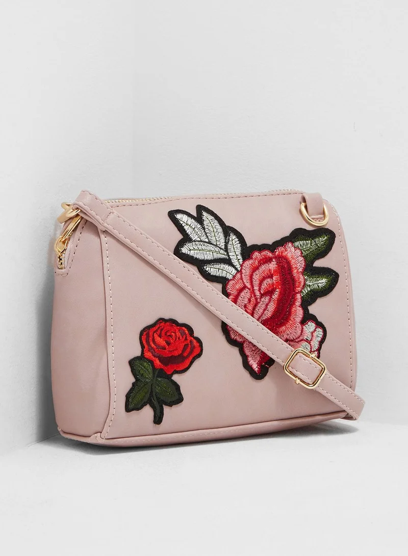Ginger Embroidered Crossbody