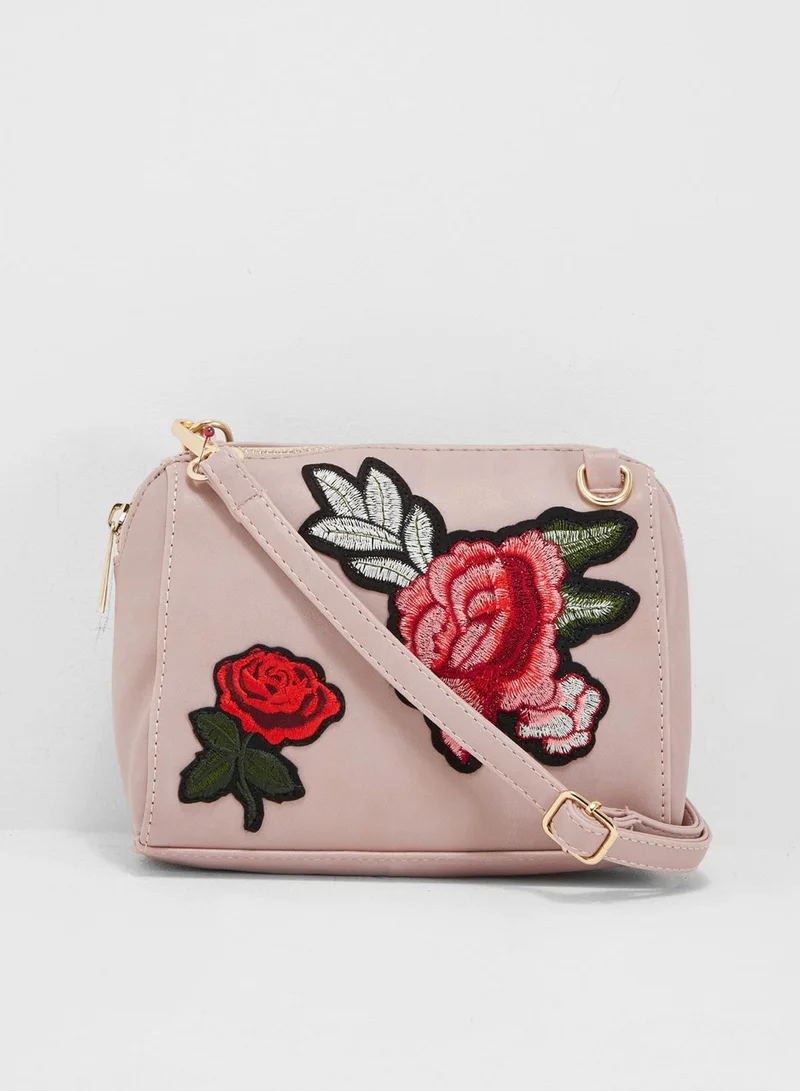 Ginger Embroidered Crossbody